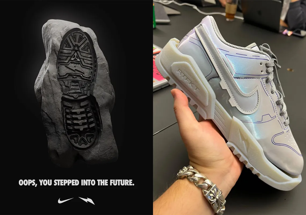 Campanha do Nike Dunk, onde compradores do NFT poderão retirar um tênis físico exclusivo.