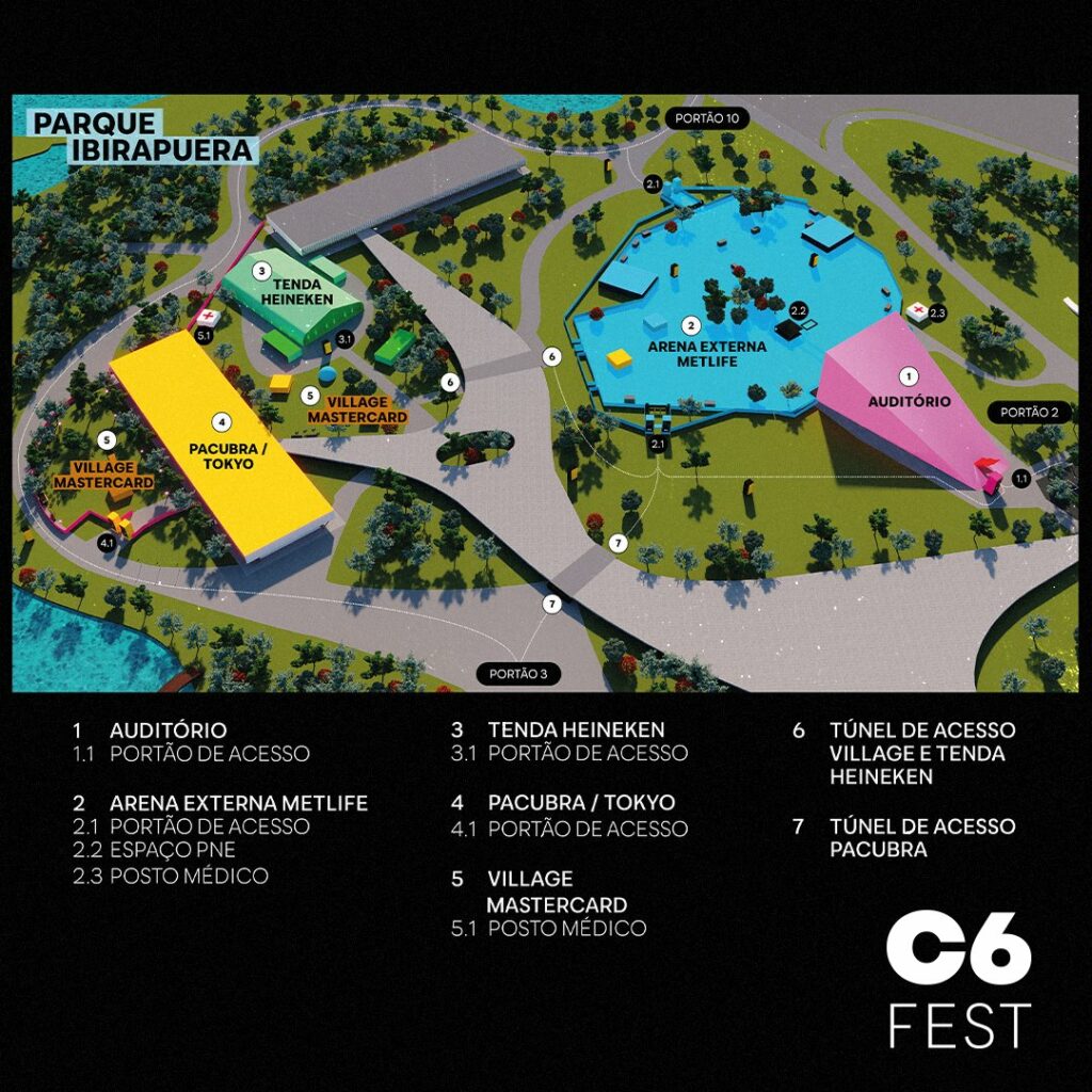Mapa C6Fest 2024
