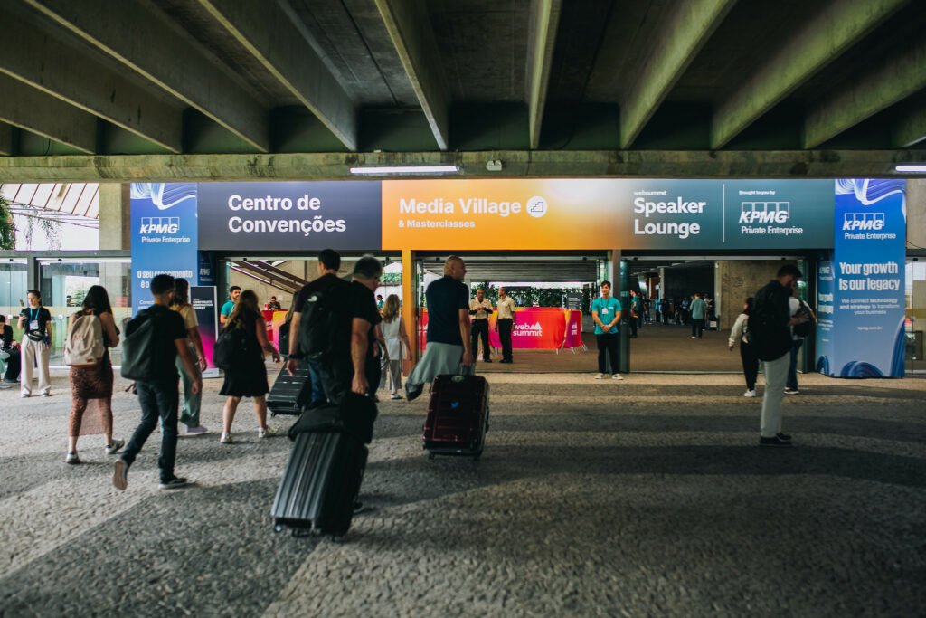 Jornada em eventos: imprensa no Web Summit RIo