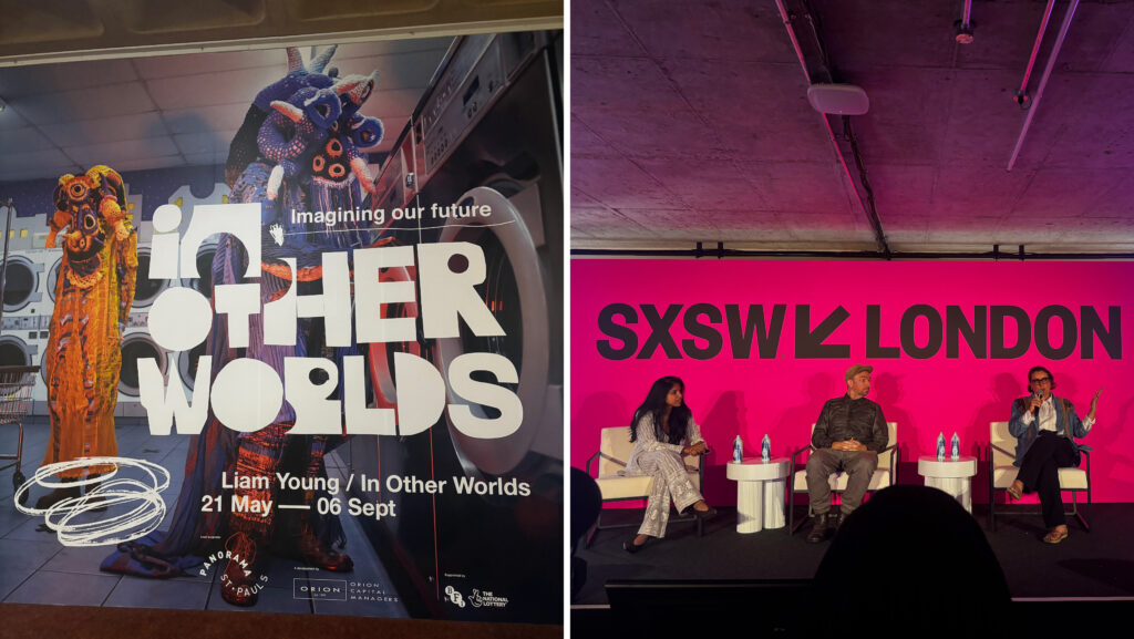 Como Londres transforma a experiência do SXSW London. In Other Worlds. Liam Young. Barbican Centre.